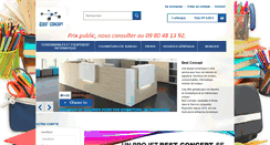 Desktop Screenshot of groupe-bestpaper.com